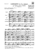 Concerto en la min. - F. 8 N°10 - Conducteur - VIVALDI - Partition